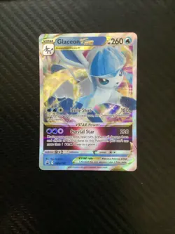 Glaceon VSTAR SWSH197 Black Star Promo 197 Sword & Shield (NM) Pokemon TCG - Image 1