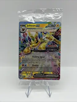 Pokemon Jolteon EX Prismatic Evolutions Stamp 030/131 Surprise Box SEALED - Image 1