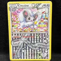 Cinccino - RC19/RC25 - Uncommon Black & White Legendary Treasures Pokemon TCG - Image 1