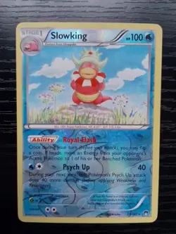 Slowking 21/122 XY Breakpoint REVERSE HOLO Pokemon LP - Image 1