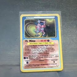 Pokemon TCG Funskool Mr. Mime -Holo - Excellent Condition - Image 2