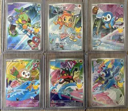 Alola and Sinnoh Starters First Partner Illustration Coll Series 1 Pokemon - Image 1