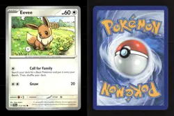 Eevee 113/142 Stellar Crown NM/M Pokemon - Image 3