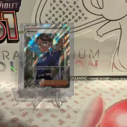 Pokemon Amarys SV: Prismatic Evolutions Ultra Rare #132/131 - Image 1