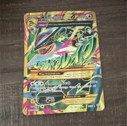 Pokemon Company Jumbo M Rayquaza EX Full Art Holo Ultra Rare 98/98 ENG 2015 220 - Image 1
