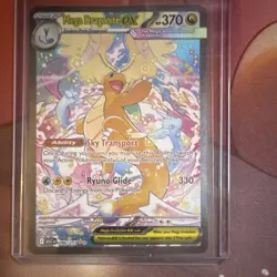 Pokemon Mega Dragonite EX 290/217 Full Art Secret Rare Holo 370 HP English - Image 1