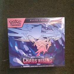 Pokemon TCG Mega Evolution Chaos Rising Elite Trainer Box ETB - Image 1