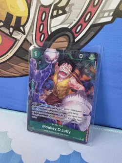 Monkey D. Luffy OP16-034 Alt Art One Piece Card Time Of Battle - Image 2