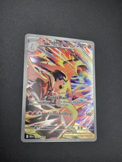 Ethan's Typhlosion Pokemon TCG S&V Destined Rivals Illustration Rare IR 190/182 - Image 4