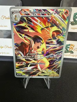 Ethan's Typhlosion - 190/182 - Illustration Rare - Destined Rivals - Pokemon TCG - Image 1