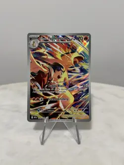 Ethan's Typhlosion 190/182 Sv10: Destined Rivals Illustration Rare Pokemon TCG - Image 1