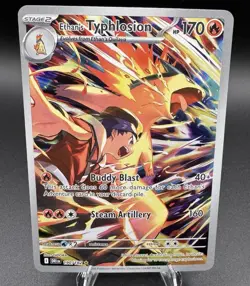 Ethan's Typhlosion - 190/182 - Destined Rivals - Illustration Rare - Pokemon TCG - Image 1