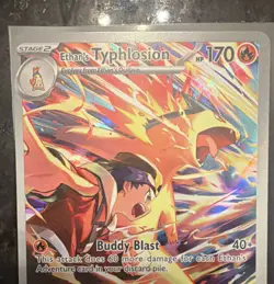 Pokemon TCG Ethan's Typhlosion SV10 Destined Rivals 190/182 Illustration Rare H… - Image 3
