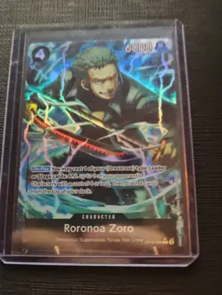 Roronoa Zoro - (Alt Art) OP10-095 English PRB02 - One Piece Card - NM - Image 1