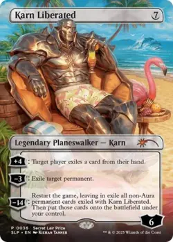 MTG English Karn Liberated NM Normal Secret Lair Showdown - Image 1
