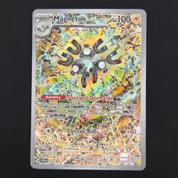 Pokemon TCG Card Magneton SVP159 Surging Sparks ETB Promo Holo - NM - Image 1