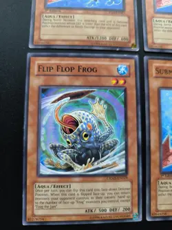 3x Submarine Frog - CRMS-EN087/EN029 - Common 1st Unlitmited YuGiOh Frog Bundle - Image 3