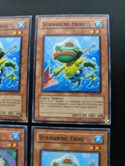 3x Submarine Frog - CRMS-EN087/EN029 - Common 1st Unlitmited YuGiOh Frog Bundle - Image 5