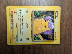 ✅ 🇦🇺 Pikachu 58/102 PokeTour 1999 Exclusive Promo Card MP Pokemon TCG Card - Image 3