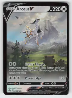Arceus V SWSH204 NM Holo SWSD SWSH: Sword & Shield Promo Cards 02 - Image 1