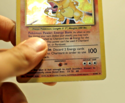 Charizard 4/102 Base Set Holo Rare - 1999-2000 print ,Pokemon Card. - Image 3