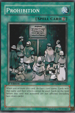 YUGIOH Prohibition Structure Deck Machina Mayhem SDMM-EN022 Commo 1st Edition MP - Image 1