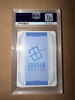 Gundam Card Game Loran Cehack GD04 #097 Rare+ Holo EN PSA 10 2026 Pop 2 - Image 2