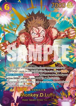 One Piece Trading Card Game Premium Booster -The Best- Vol. 2 Secret Rare Monkey - Image 1