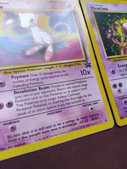 Pokemon WOTC Black Star Promo Card Lot Bundle MEW ARTICUNO MEWTWO - Image 4