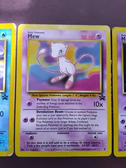 Pokemon WOTC Black Star Promo Card Lot Bundle MEW ARTICUNO MEWTWO - Image 5