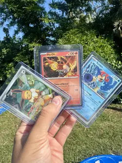 Pokemon TCG 3-Card Foil Promo Lot Ho-Oh Keldeo Eevee English - Image 1