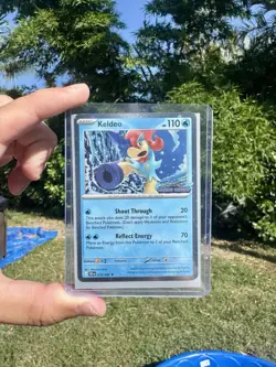 Pokemon TCG 3-Card Foil Promo Lot Ho-Oh Keldeo Eevee English - Image 3