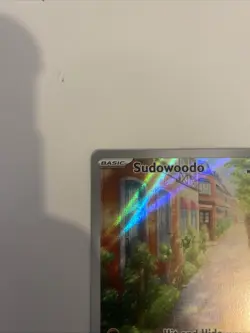 Pokemon TCG Sudowoodo Holo Card Scarlet & Violet Paldea Evolved 219/193 - Image 5
