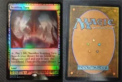 MTG Scalding Tarn MINT Zendikar expeditions NEW FOIL - Image 1