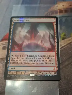 MTG Scalding Tarn MINT Zendikar expeditions NEW FOIL - Image 2