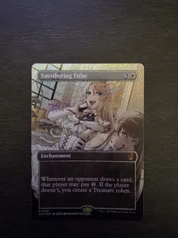 Smothering Tithe (Confetti Foil - Anime Borderless) - M 0087 - NM/M - Image 1