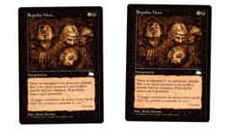 MTG - 2x SEPOLTO VIVO - BURIED ALIVE - WHATHERLIGHT - ITA (no TNMT, Lotus, P9) - Image 1