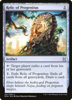 RUSH ENGLISH Eternal Masters - Relic of Progenitus MTG EMA - Image 1