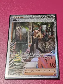 Rika 258/182 Special Illustration Rare Paradox Rift NM Pokemon - Image 1