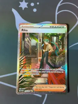 Rika - 258/182 - Paradox Rift - Special Illustration Rare Pokemon NM TCG Card - Image 2