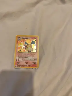 Charizard 4/102 Base Set Unlimited Holo Rare Pokemon Card 1999 WOTC HP - Image 1