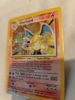 Charizard 4/102 Base Set Unlimited Holo Rare Pokemon Card 1999 WOTC HP - Image 3