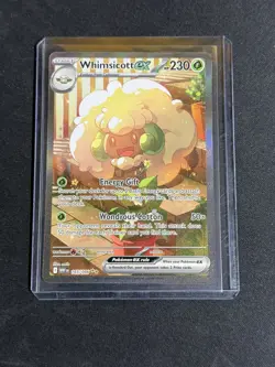 Pokemon Whimsicott ex Special Illustration Rare SV: White Flare 165/086 NM - Image 1