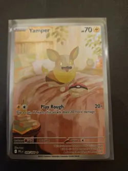 Yamper 99/94 Illustration Rare - Phantasmal Flames Pokemon Card NM/M - Image 1