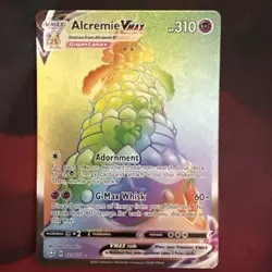 Alcremie VMAX 073/072 Secret Rare Holo Shining Fates Pokemon TCG - Image 1