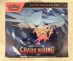 Pokemon Chaos Rising Elite Trainer Box Factory Sealed ETB - Image 1