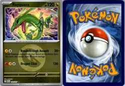 RAYQUAZA (ENERGY SYMBOL PATTERN) 153/217 R ASCENDED HEROES REVERSE HOLO - Image 3