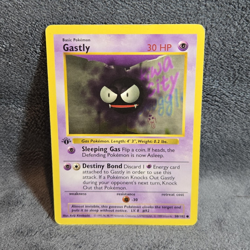 Gastly 50/102 Base Set Shadowless 1st Edition Regular 30HP English 1999 - Image 1