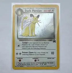 The Pokemon Company Dark Persian Holo Promo Wotc 17/53 EN 2000 60 HP - Image 1