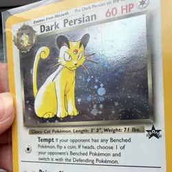 The Pokemon Company Dark Persian Holo Promo Wotc 17/53 EN 2000 60 HP - Image 2
